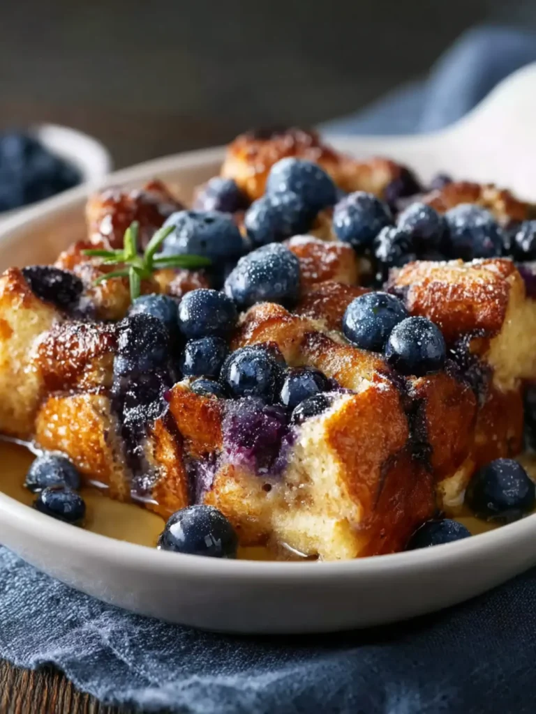 Blueberry French Toast Casserole First Image