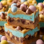 Cadbury Egg Cookie Bars First Image