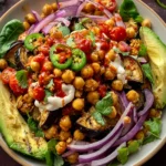 Eggplant Chickpea Taco Bowls: Flavor Explosion Awaits First Image
