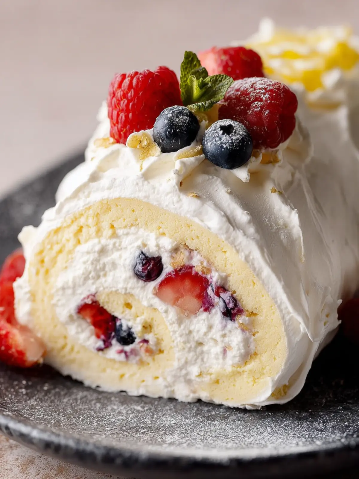 Meringue Roulade: Irresistibly Sweet and Light Dessert Delight