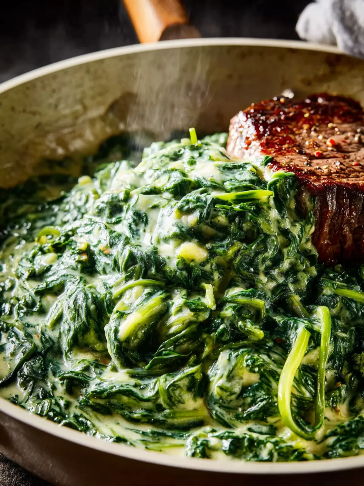 Steakhouse Creamed Spinach First Image