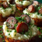 Crispy St. Patrick’s Irish Bangers & Mash Cups for Festive Fun First Image