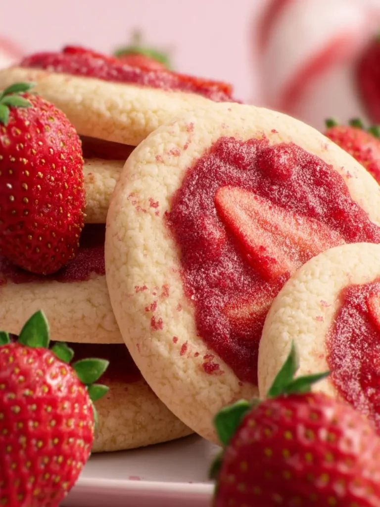 Strawberry Sugar Cookies First Image