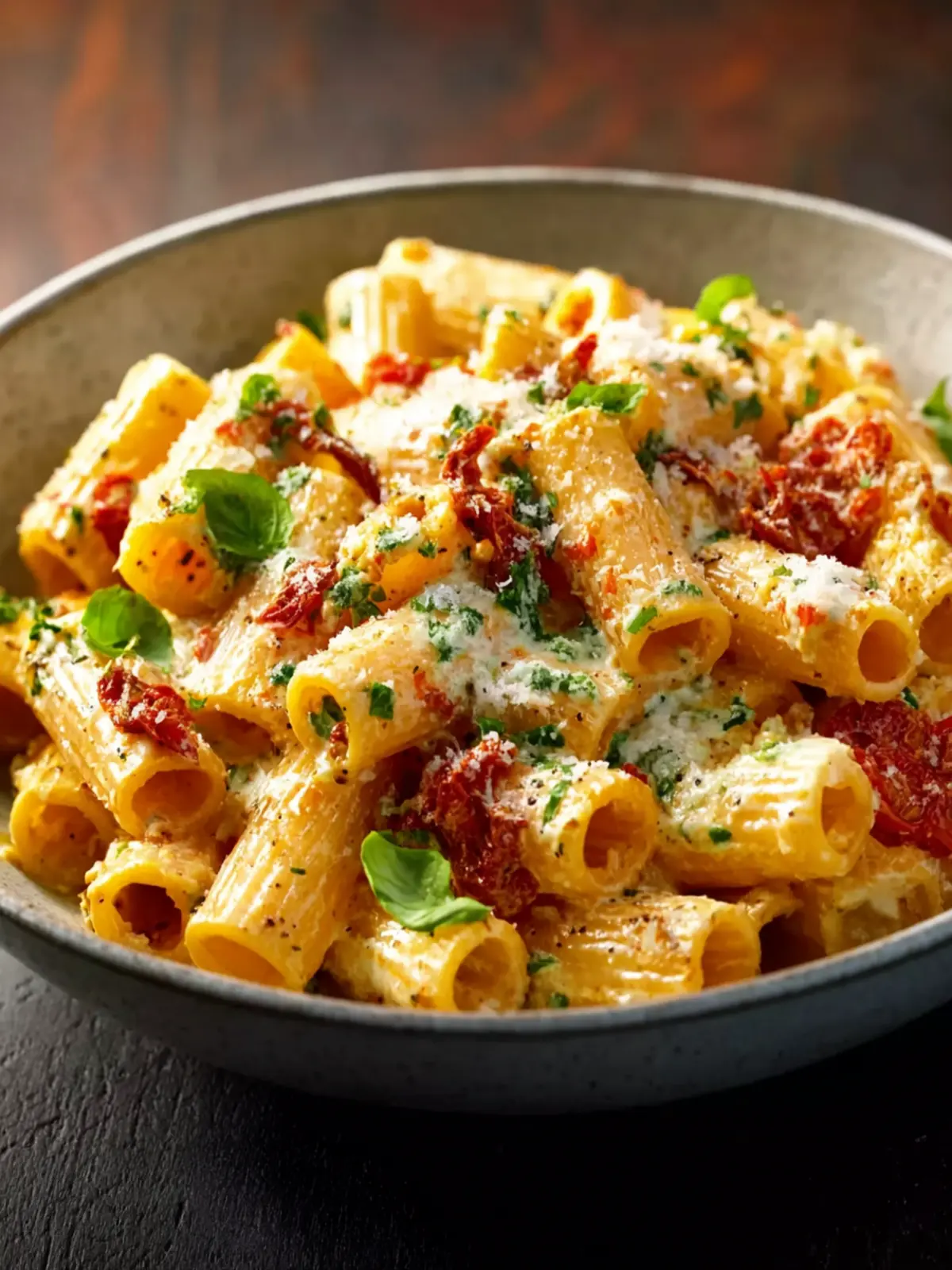 Cottage Cheese Rigatoni: A Creamy Comfort Dish with a Lighter Touch First Image
