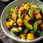 Bright Mango Avocado Black Rice Salad: A Zesty Delight First Image